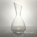 Decanter de vidro transparente da forma de pato para champanhe